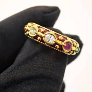 แหวนนพเก้า ดีไซน์แหวนพิรอด Antique Jewelry เสริมมงคลบารมี - Image 5